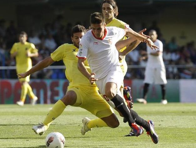 El Sevilla se trae un punto de Villarreal (2-2). / EFE