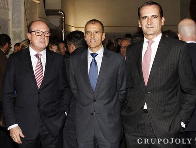 Manuel Quero, Carlos Balado y Jaime Lobo.

Foto: Alex Camara