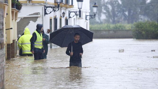 Inundaciones en la provincia de Málaga en noviembre del año pasado.