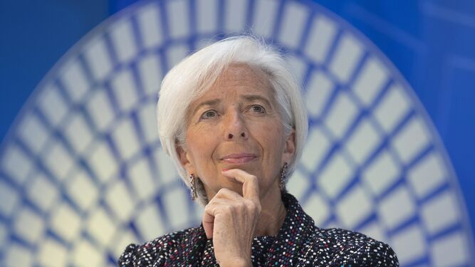 Christine Lagarde, presidenta del FMI.