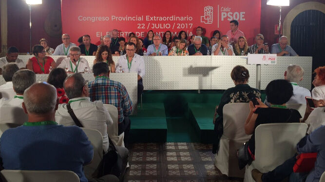 Imagen del congreso provincial socialista celebrado en El Puerto