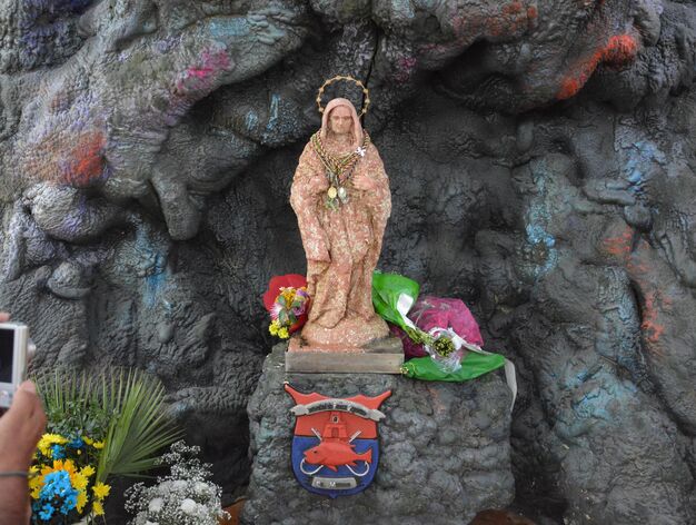 Romer&iacute;a mar&iacute;tima en honor a la Virgen de la Palma