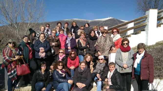 Integrantes de la Federación de mujeres El Despertar del área rural del Campo de Gibraltar.