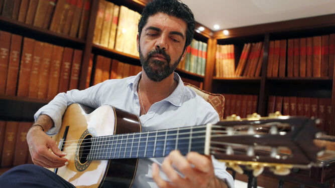 El guitarrista algecireño José Carlos Gómez.