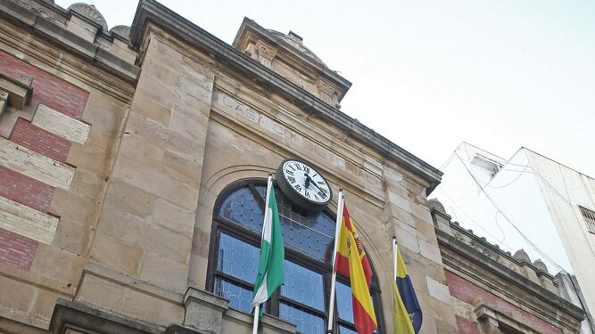 Fachada del Ayuntamiento de Algeciras.