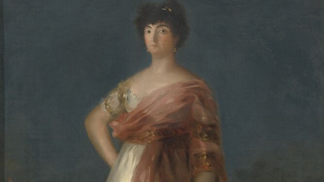 Retrato de Rosario Fernández 'La Tirana', ejecutado por Goya en 1799.