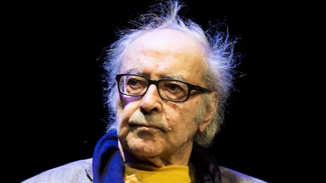 El director Jean-Luc Godard.