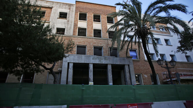 Las obras del Colegio Mayor Beato Diego José de Cádiz se encuentran a pleno rendimiento para finalizarlas en verano.