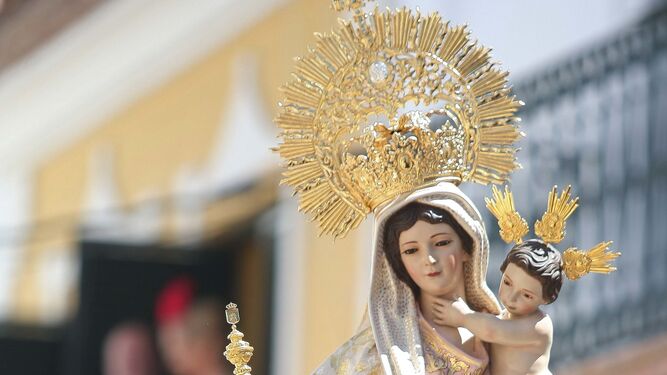 Procesi&oacute;n de San Isidro Labrador y la Virgen del Rosario en Los Barrios