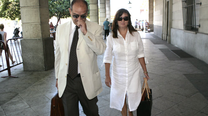La ex asesora de Empleo María José Rofa, que declara como testigo hoy en el juicio de los ERE.