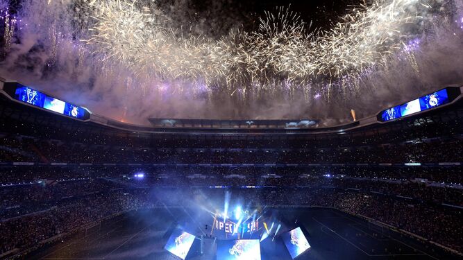 El Real Madrid celebra su decimotercera Champions