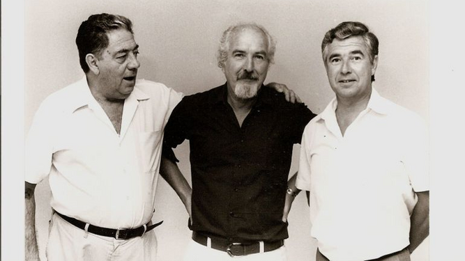 García Jaén, Helmut Siesser y López Canales.