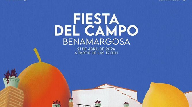 Cartel promocional de la Fiesta del Campo de Benamargosa.