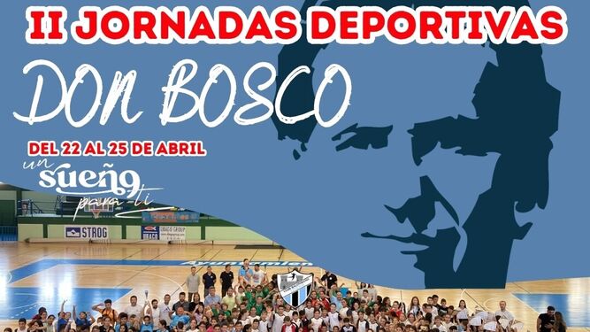 El cartel anunciador de las II Jornadas Deportiva Don Bosco