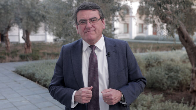 El parlamentario andaluz de VOX Rafael Segovia.