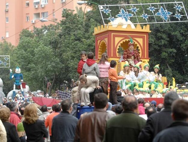 Accidentada Cabalgata de Reyes