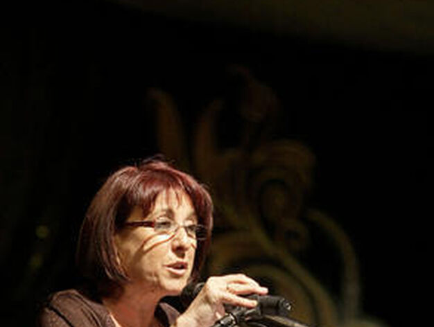 La periodista Inmaculada Jabato durante su intervenci&oacute;n

Foto: Erasmo Fenoy