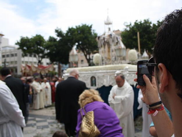 Celebraci&oacute;n del Corpus con una misa y una procesi&oacute;n

Foto: Fran Montes