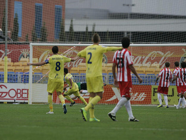El Almer&iacute;a se deja remontar ante el Villarreal B (2-1). / LOF