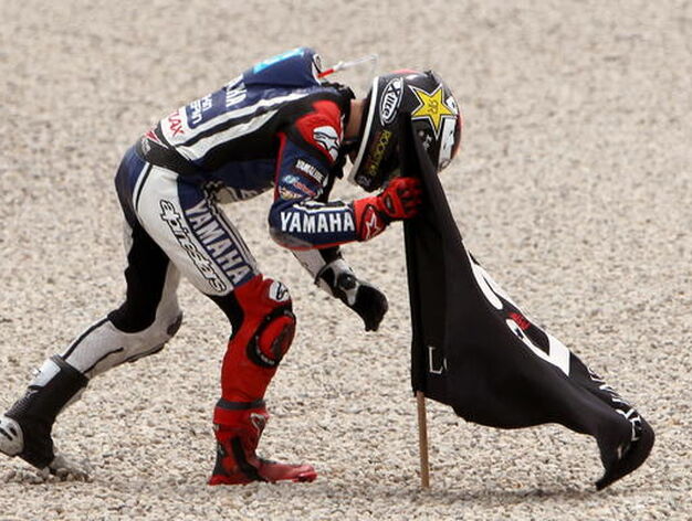 Las im&aacute;genes de la carrera de MotoGP en el GP de Catalu&ntilde;a.

Foto: EFE