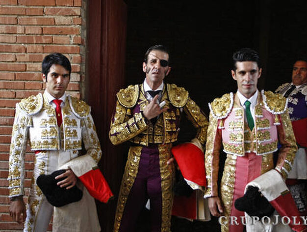 Talavante, Vega y Padilla, buenas faenas en Las Palomas.

Foto: Erasmo Fenoy
