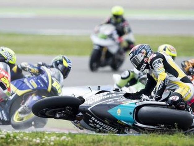 Carrera de Moto2 del Gran Premio de Holanda.

Foto: Reuters