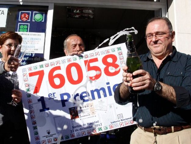 En M&aacute;laga, el Gordo ha dejado 800.000 euros.

Foto: Albinana