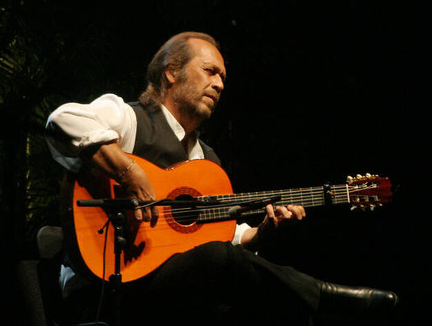 Durante su actuaci&oacute;n en la XIII Bienal de Flamenco de Sevilla, en 2004. / Jos&eacute; &Aacute;ngel Garc&iacute;a