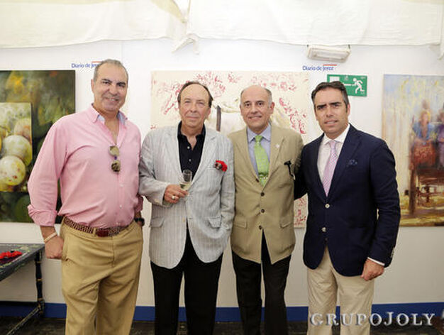 Gregorio Ruiz, F&eacute;lix Sollero, Manuel S&aacute;nchez y Rafael Navas.

Foto: Manuel Aranda