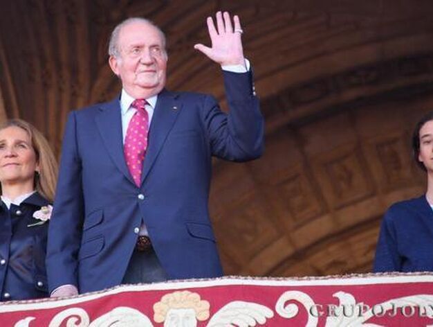 El rey Juan Carlos, en el palco

Foto: A. Pizarro