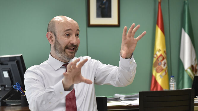 Diego Martínez, director general de Financiación y Tributos de la Junta de Andalucía.