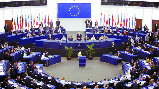 Un pleno del Parlamento Europeo