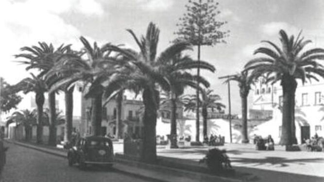 La plaza Fariñas y la calle Carboneros.
