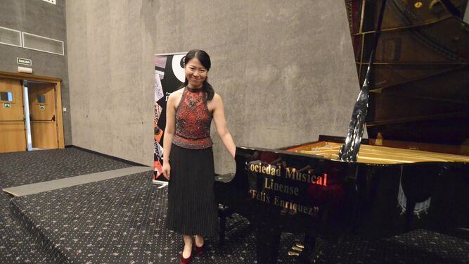 Una lección de piano en La Línea, por Shuhui Zhou