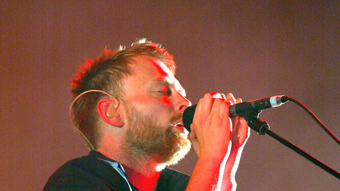 Thom Yorke, líder de Radiohead.