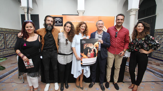 Presentación de la Bienal de Arte Flamenco de Chaillot en Sevilla.