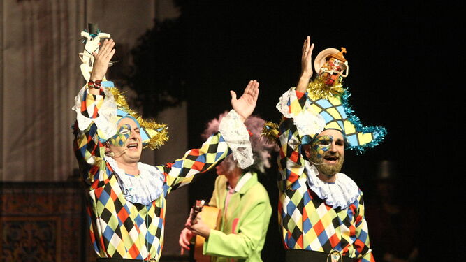 Im&aacute;genes del preg&oacute;n anunciador del Carnaval de Algeciras