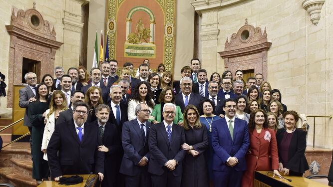 El acto por el D&iacute;a de Andaluc&iacute;a en el Parlamento