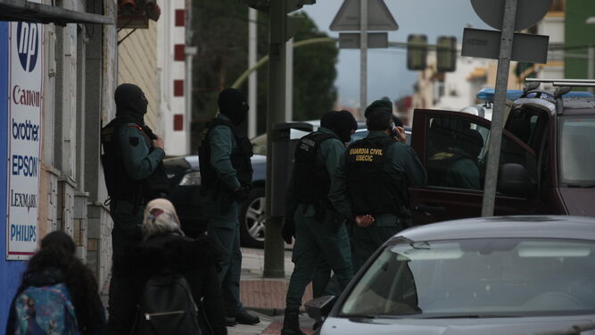 El registro que llevaron a cabo antes de la Guardia Civil el pasado 6 de marzo en La Piñera.