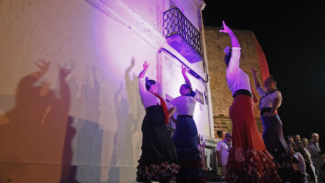Una de las actividades de la Noche en Blanco de Tarifa.