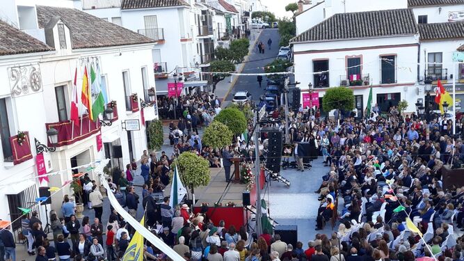 Una multitud no quiso perderse este fin de semana los actos centrales del 250 aniversario de Prado del Rey.