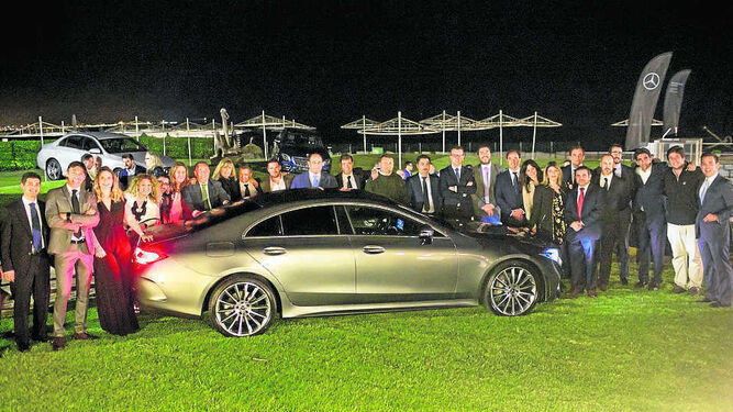 Club el Buzo acoge la presentación del nuevo modelo de Mercedes Benz CLS en cádiz