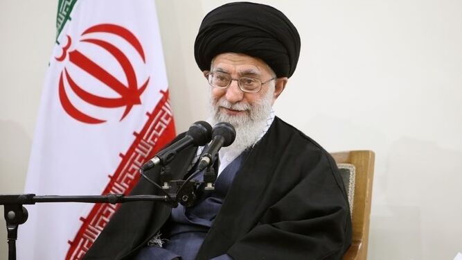 El líder iraní Jameneí .