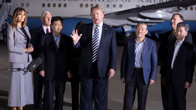 Trump y Kim Jong-un se verán las caras el 12 de junio en Singapur