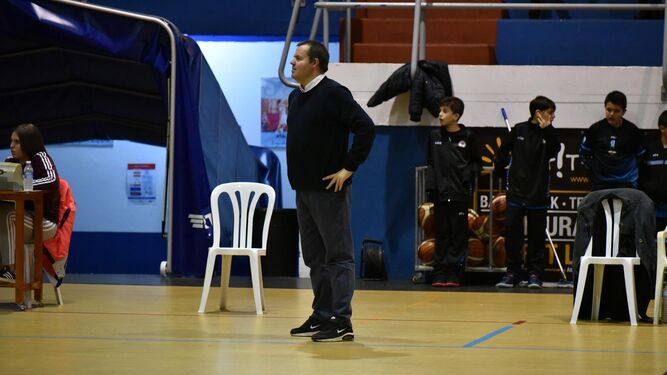 Vicente González, entrenador de la ULB.
