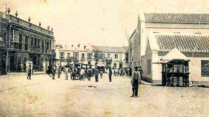 Imagen de época de La Línea, a finales del siglo XIX.