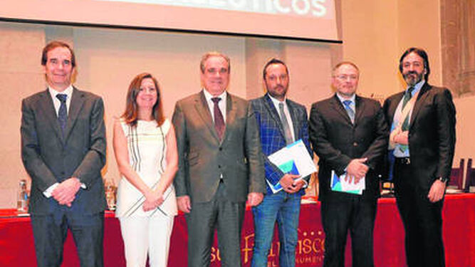 Alejandro Sánchez Perez-Mel, Alba Soutelo, Jesús Aguilar, Alberto Fuentes, Vicente Jairo y Héctor Castro.