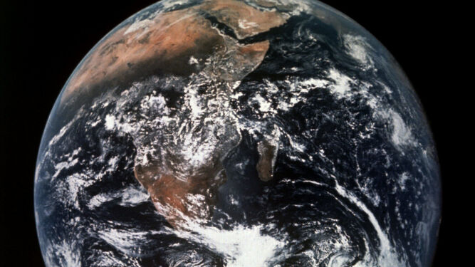 Una imagen del planeta tierra