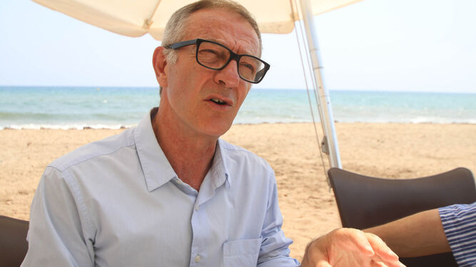 José Guirao, ministro de Cultura, en una entrevista concedida en Almería, su tierra.