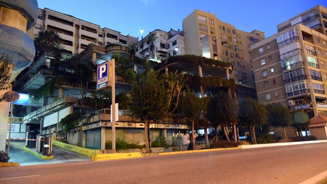 El parking Escalinata, en la avenida Virgen del Carmen.